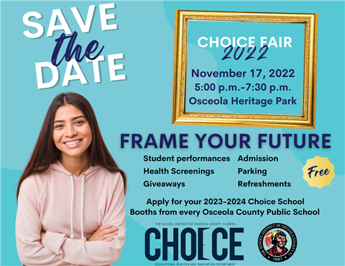 Save the Date 2022 Choice Fair